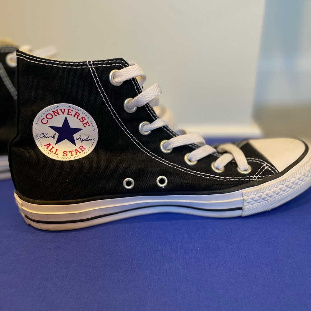Converse Chuck Taylors - worn once!